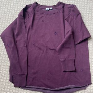 Gap burgundy sweatshirt